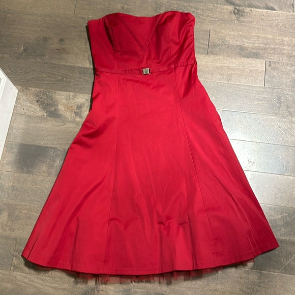 Red RW & Co Dress - Picture 1 of 4